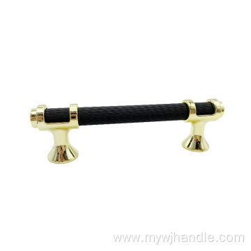 European high-end luxury door handle black